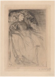 Yorgun, 1863. by James Abbott McNeill Whistler