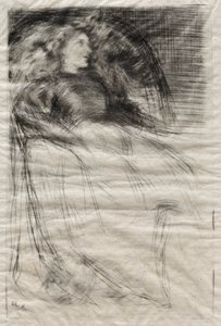 Yorgun, 1863. by James Abbott McNeill Whistler
