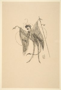 Kelebek rolünde Whistler, 19.-20. yüzyıl. by James Abbott McNeill Whistler
