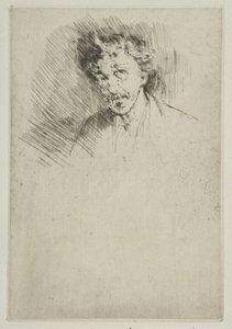 Beyaz Kilitli Whistler, 1879. by James Abbott McNeill Whistler