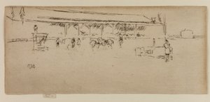 Vahşi Batı: Kızılderililer, 1887. by James Abbott McNeill Whistler