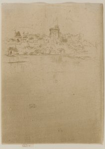 Windsor Anıtı, 1887. by James Abbott McNeill Whistler