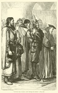 Bunca zaman Cranmer vaazını dinlerken durdu