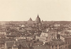 Roma manzarası, c. 1855.