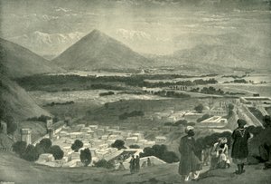 Kalenin Üst Kısmından Bala Hisarı ve Kabil Şehri, c1842, 1901.
