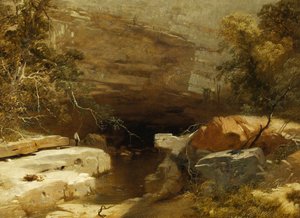 Manzara, Porth-yr-mağara, Neath Vadisi by James Baker Pyne
