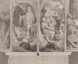 Majestelerinin Bir Yasa Önermesi (Sanatı Teşvik Derneği Büyük Odasının Duvarları İçin Tasarımlar) by James Barry