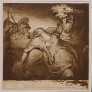 Kral Lear ve Cordelia by James Barry