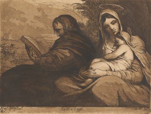 Mısır'da dinlenmek by James Barry