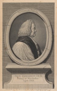 Benjamin Hoadly, Winchester Piskoposu by James Basire