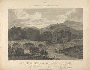 Eadsford Köprüsü'nden Clitheros by James Basire