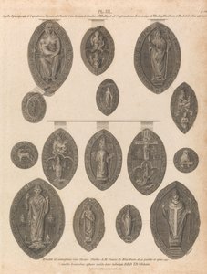 Whalley Manastırı Mühürleri by James Basire