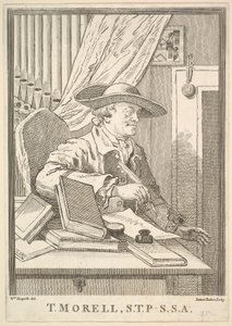 Thomas Morell, S.T.P.- S.S.A., Şubat 1762. by James Basire I
