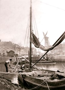 Kanal teknesi, Rotterdam, 1898. by James Batkin
