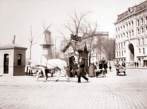 Atlı adam, Rotterdam, 1898. by James Batkin