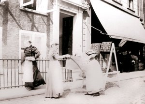 Kadınlar, Rotterdam, Hollanda, 1898