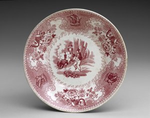 Tabak, c.1837-44 (aktarma baskılı çömlek) by James Beech