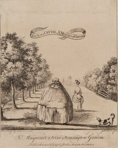 Maskeli Balo Sahnesi Kensington Bahçeleri by James Bretherton