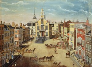 Eski Devlet Evi, Boston by James Brown Marston
