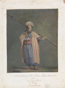 Beder-Hunein'deki Harb Ailesinden Beni-Koreli Kabilesinden Soylu Arap