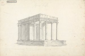 Pl. Thebes'teki VIII Jüpiter Tapınağı by James Bruce