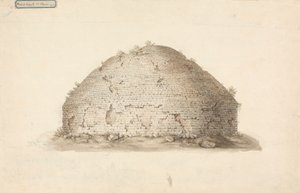Cezayir yakınlarındaki Juba II Mezarı by James Bruce
