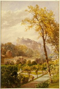 Princes Street Gardens ve National Gallery