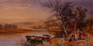 göl kenarı by James Burrell Smith