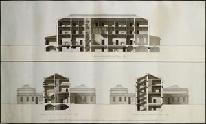Lord Charleville için Neo-Klasik Ev Tasarımları: Üç Bölüm by James Byres