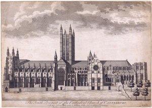 Canterbury Katedrali, c.1716-37 by James Cole