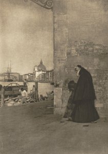 Kamera Çalışması: Bir Fransisken, Venedik, 1904.