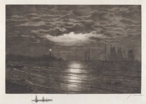 On Pound Adası Gloucester by James Craig Nicoll