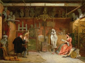 Sanatçının Stüdyosu by James Digman Wingfield