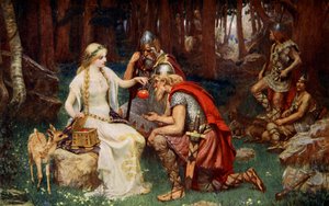 Idun ve Elmalar by James Doyle Penrose