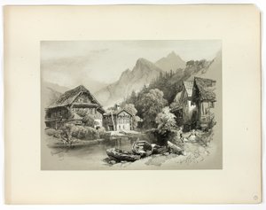Pitoresk Seçimlerden Brunnen by James Duffield Harding