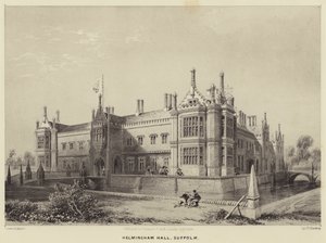 Helmingham Salonu, Suffolk by James Duffield Harding