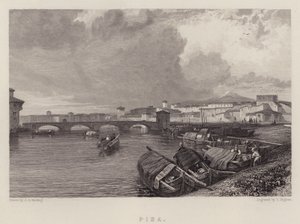 Pisa (renkli taş) by James Duffield Harding