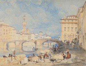 Ponte Santa Trinità, Floransa, 1832