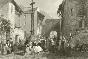 Royat  by James Duffield Harding
