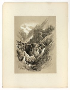 Pitoresk Seçimlerden Saint Gothard, W. Wasen by James Duffield Harding