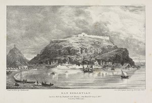 San Sebastián by James Duffield Harding