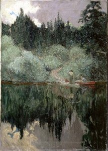 Yağmurdan Sonra Temizleme, Magnetawan Nehri, Ontario