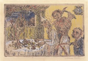 Açgözlülük by James Ensor