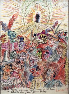 Bright Presence Madmen's Court'ta Kayboldu by James Ensor