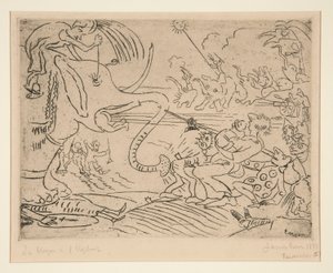 şaka by James Ensor
