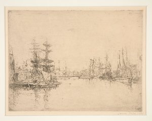 Ana Rıhtım, Oostende (Ana Rıhtım, Oostende) by James Ensor