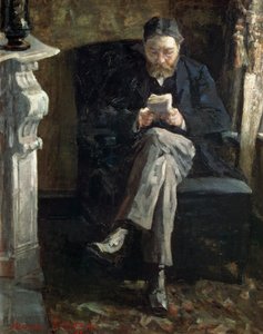 Sanatçının babasının portresi by James Ensor
