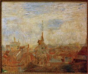 Oostende Çatılarınız by James Sidney Ensor