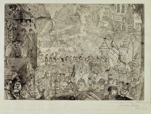 Mesih'in Brüksel'e Girişi by James Ensor