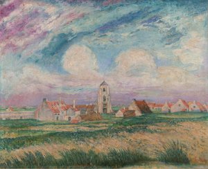 Mariakerke manzarası by James Ensor